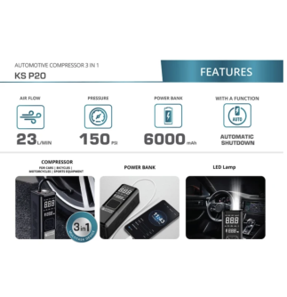 Компресор акумуляторний KS P20